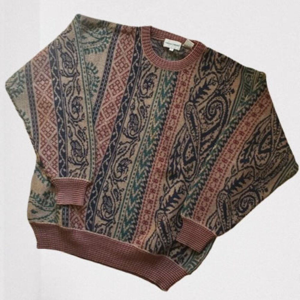 Vintage Potomac Collection Men’s Sweater – Size Large – Wool Blend